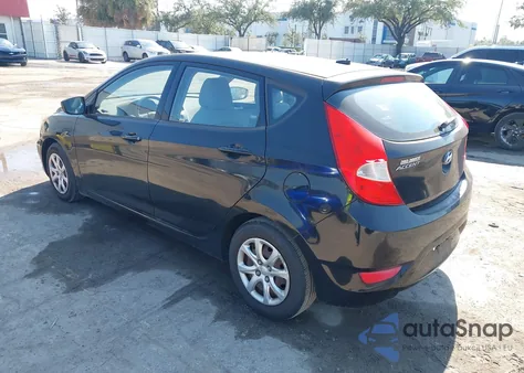 2012 Hyundai Accent Gs from USA, damaged, VIN KMHCT5AE8CU005841